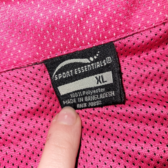 Jogging Set Hot Pink and Black - Picture 3 of 8